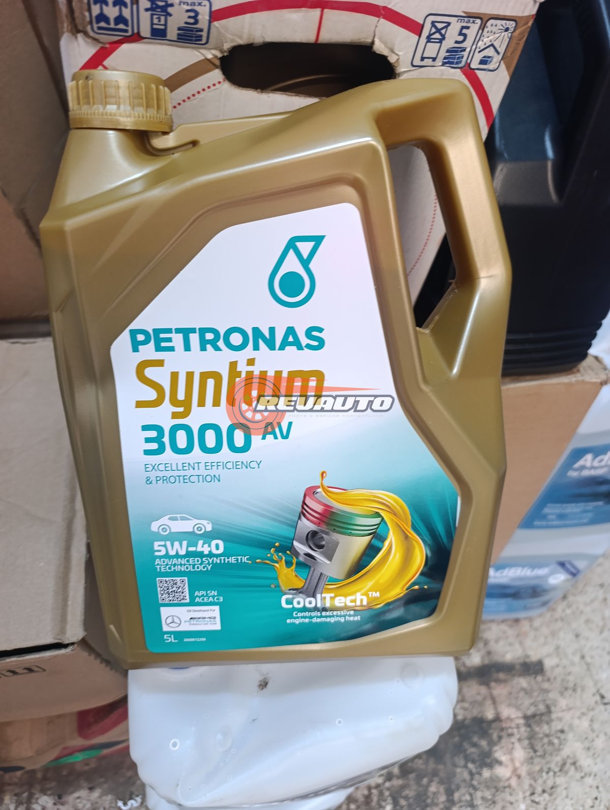 huile 5w40 petronas syntium 5L